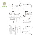 GL-11127 Cam Action Door Latch Kit para remolque cerrado